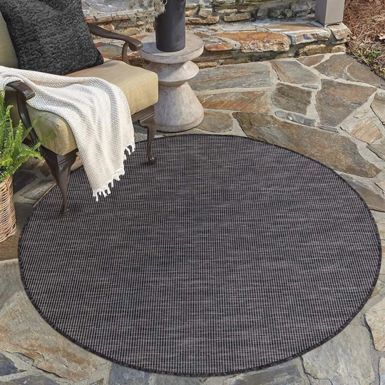 Palm 2778 Black Outdoor Rug