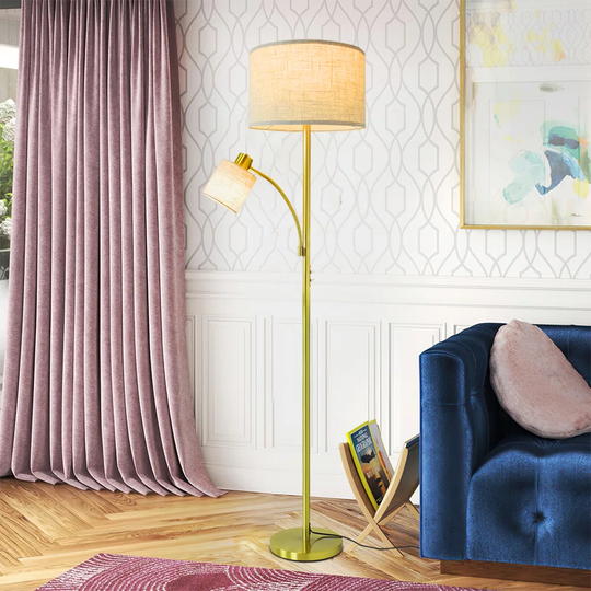 Vernonburg 176cm LED Traditional Floor Lamp