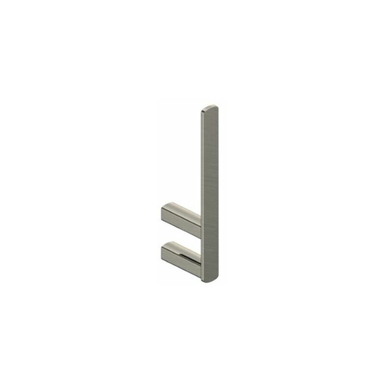 Petit Square Spare Paper Holder - Brushed Nickel - Brushed Nickel - RAK