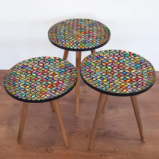 Barta 3 Piece Nest of Tables