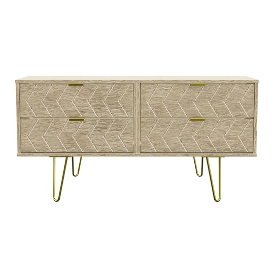 Penalosa 4 Drawer 112Cm W Double Dresser