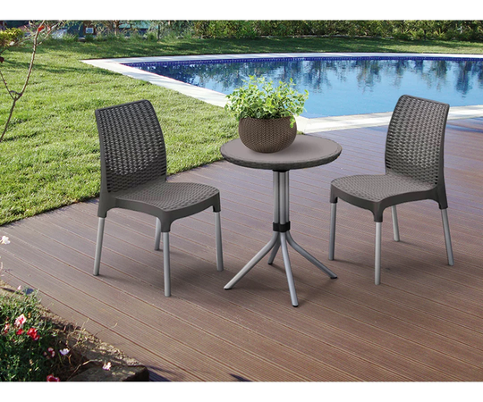 Moon 2 Seater Bistro Set