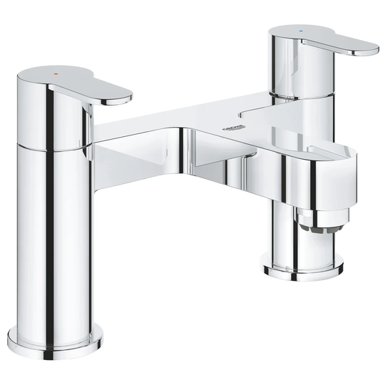 GROHE BauEdge Two-handled Bath filler 1/2" Chrome 25216000