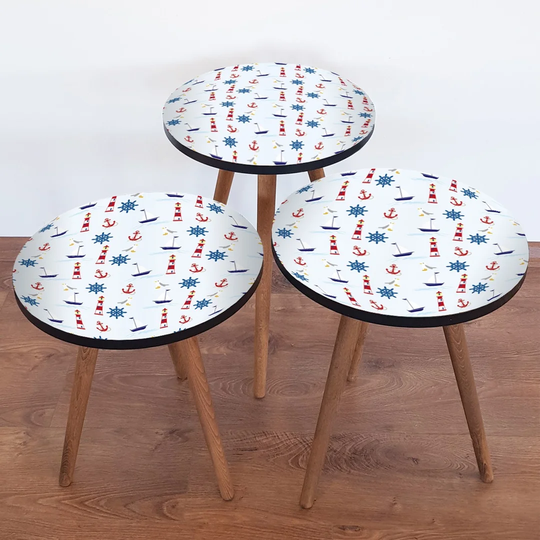Beliveau 3 Piece Nest of Tables