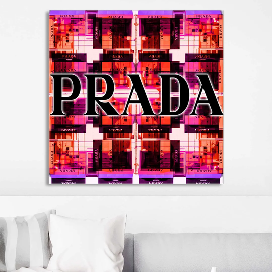 Shop Prada Pink by Jodi - Wrapped Canvas Graphic Art Print