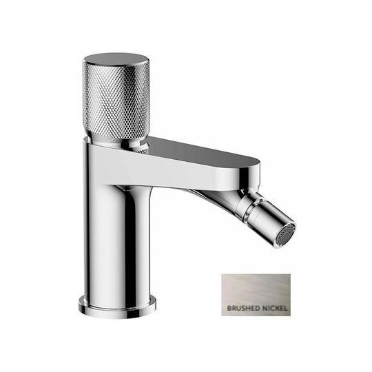 RAK - Amalfi Bidet Mixer Tap - Brushed Nickel - Brushed Nickel