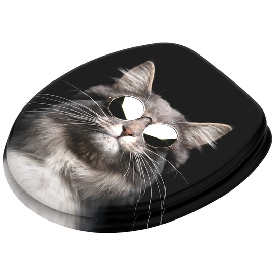 Etelka Soft Close Round Standard Toilet Seat
