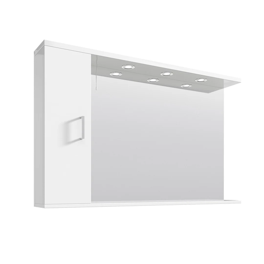Mayford Surface Mount Mirror Cabinet with Lighting
