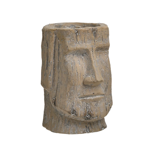 CERAMIC PLANTER FACE 20Χ17Χ26