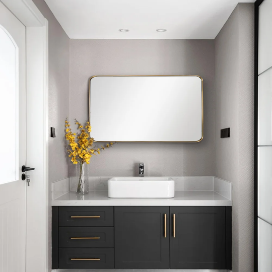 Mccreery Metal Framed Wall Mounted Bathroom / Vanity Mirror