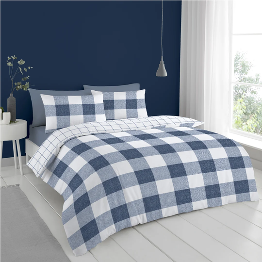 Grigg Microfiber Reversible Modern & Contemporary Duvet Cover Set