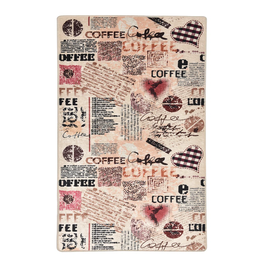Zamarripa Coffee Shaggy Beige/Black Rug
