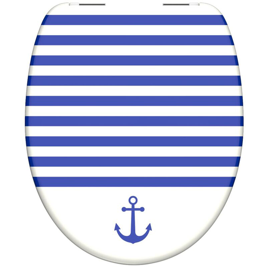 Toilet Seat with Soft-Close north sea schütte - Multicolour