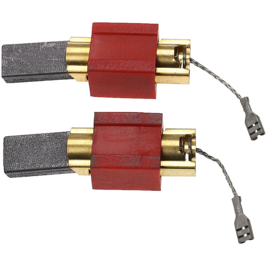 2x Carbon Brush Motor Brush 5 x 15 x 30 mm compatible with Miele W323(SE), W3122(ES), W323(DE), W3240(ES), W3241(BE) washing machine - Vhbw