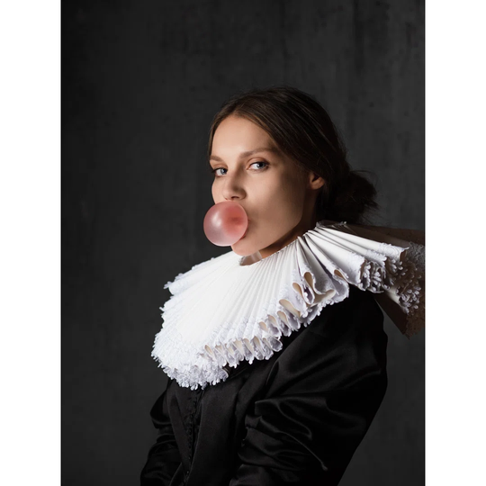 A Noble Lady - Wrapped Canvas Photograph