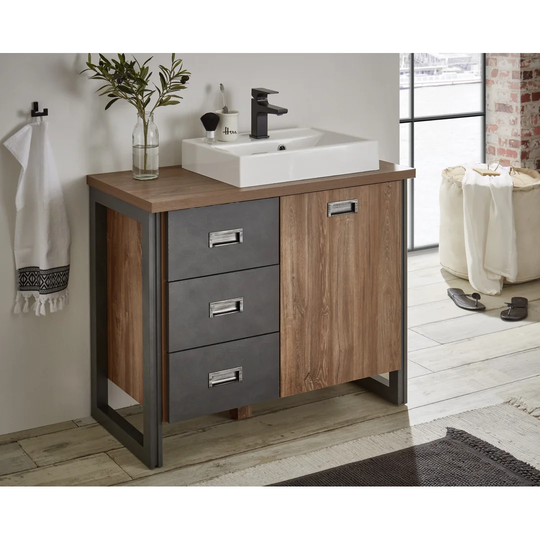 Kennemer Free-standing Single Vanity Unit