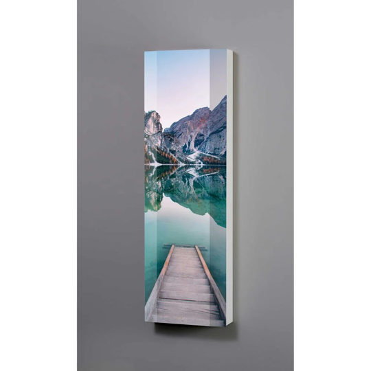Lake Mountains Metal 8 Pair Shoe Storage Cabinet