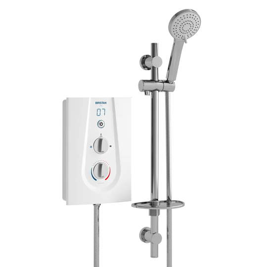 Joy Electric Shower with Slider Rail