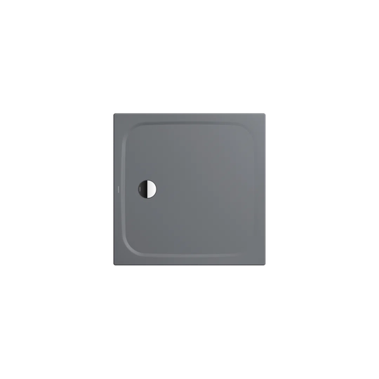 Cayonoplan 900 x 900 mm Steel Enamel Shower Tray - Cold Gray