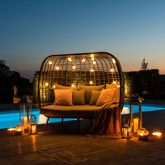 Fairborn Rattan Pod Sofa
