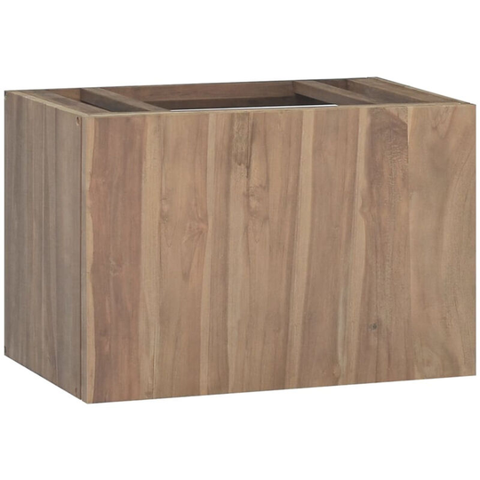 Wall-mounted Bathroom Cabinet 60x39x40 cm Solid Wood Teak