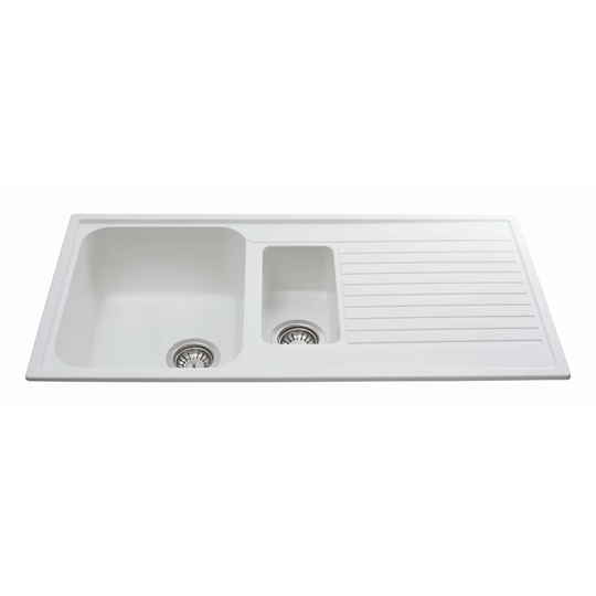 99cm x 50cm 1.5 Bowl Inset Kitchen Sink