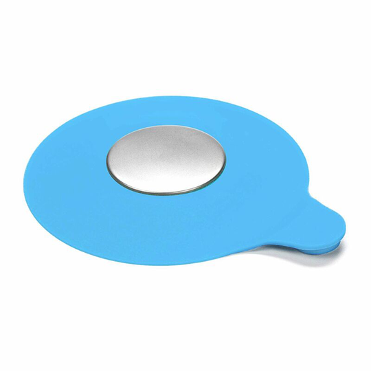 Bathtub Drain Plug, Universal Silicone Drain Stopper, Bathtub Drain Stopper for Sink, Bathroom, Kitchen, Shower, Floor Drain (Blue)