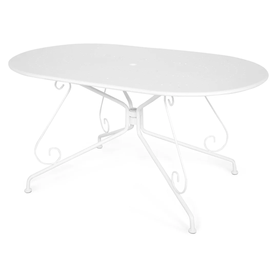Hollier Stainless Steel Dining Table
