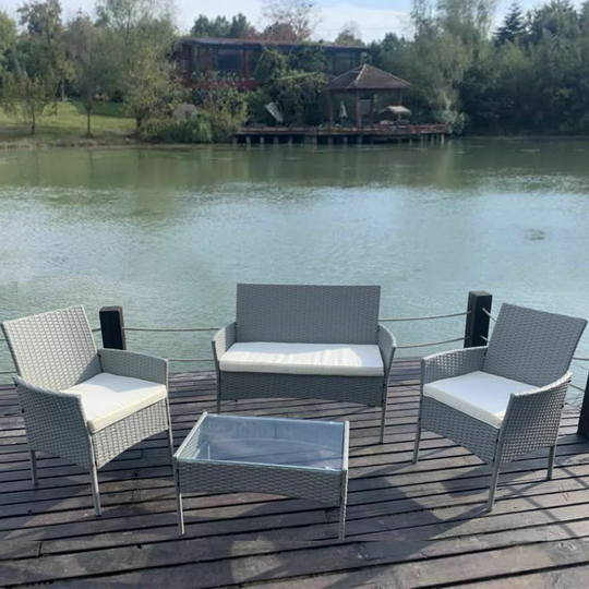 Danuel 4 - Person Seating Group with Cushions