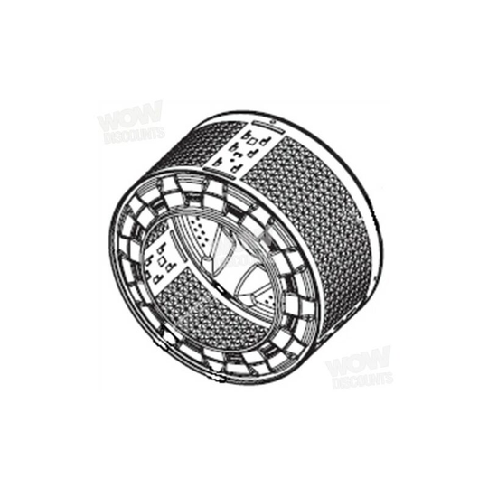 Samsung - Rear tub assy DC9716462A
