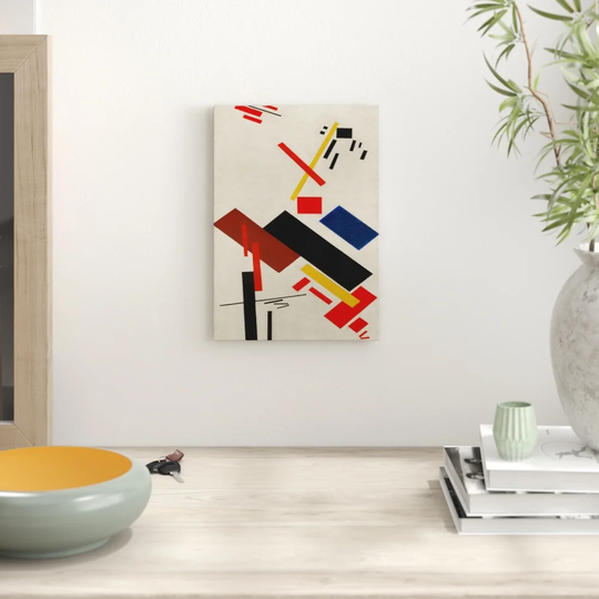 'House under Construction' by Kazimir Malevich Printing Print