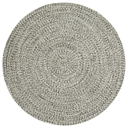 Haiden Machine Woven Grey Indoor/Outdoor Rug