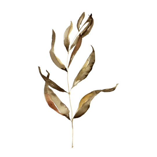 Autumn Stem I - Wrapped Canvas Painting