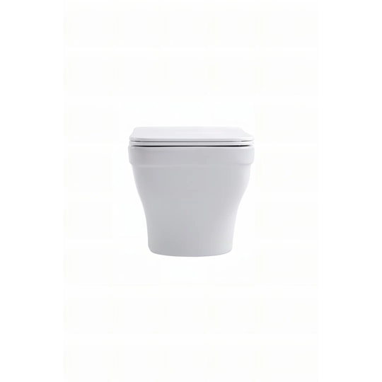 Troiano Rimless Wall Hung Toilet with Dual-Flush