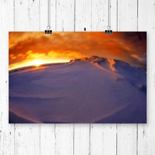 'Landscape Arctic Glacier' Graphic Art