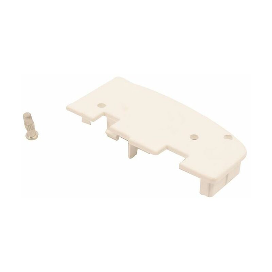 End Cap Low Rh Sand for Hotpoint Cookers and Ovens