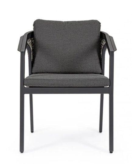 CORDOVA CHARC.YK13 CHAIR W-ARM. W-CUS.