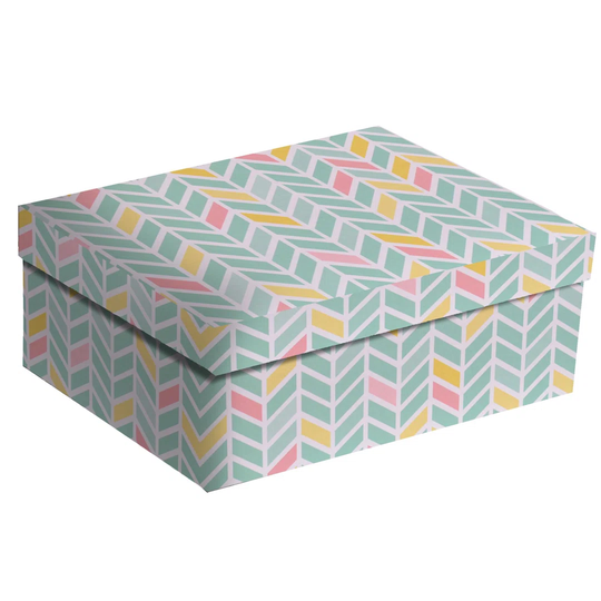 Geometric Matt Cardboard Box