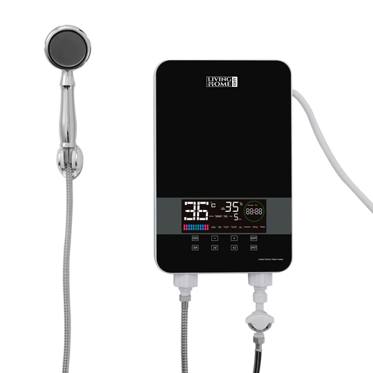 Shower Head Digital Temperature Display Electric Tankless Water Heater