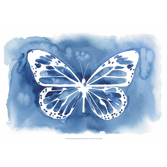 Butterfly Inkling II by Grace Popp - Wrapped Canvas Painting