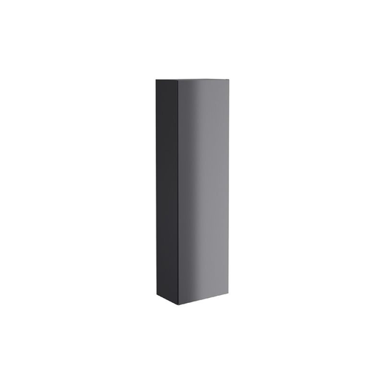 Berg 400mm Wall Hung Pillar Cabinet - Grey - Synergy