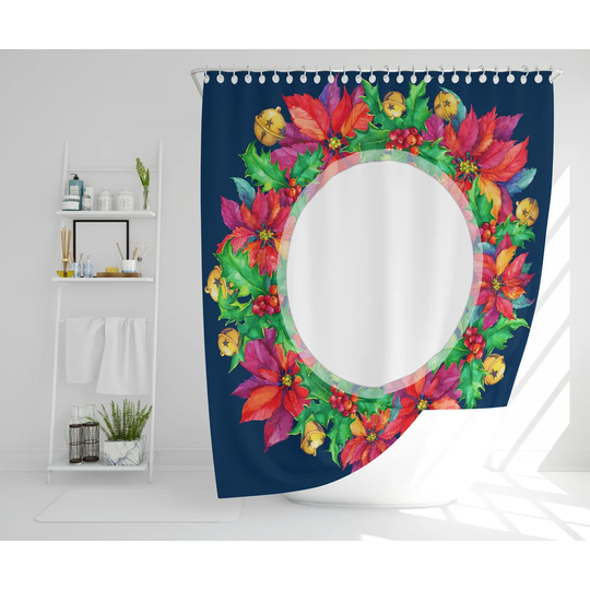 Jordann Polyester Shower Curtain Set