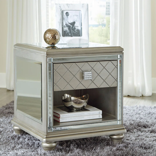 Worceer Side Table with Storage
