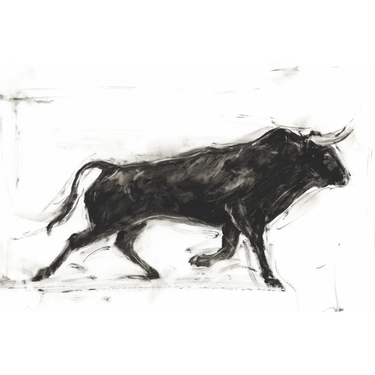 Toro II by Ethan Harper - Wrapped Canvas Painting