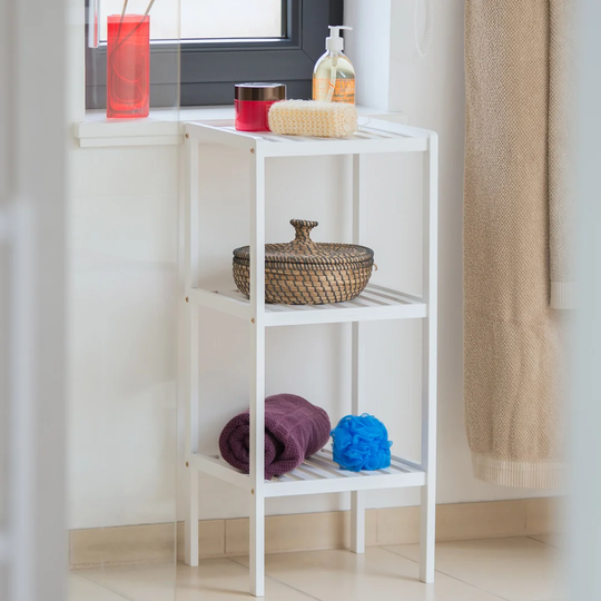 Baeza Freestanding 35 x 80cm Bathroom Shelf