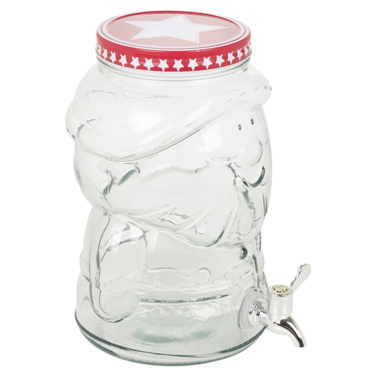 Festive Santa 4L Beverage Dispenser
