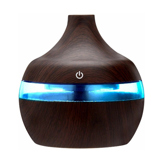 Morejieka - rlife Air Humidifier Essential Oils 300ML Ultrasonic Air Humidifier Cool Mist Aroma Electric Fragrance Diffuser with 7-Color Changing spa