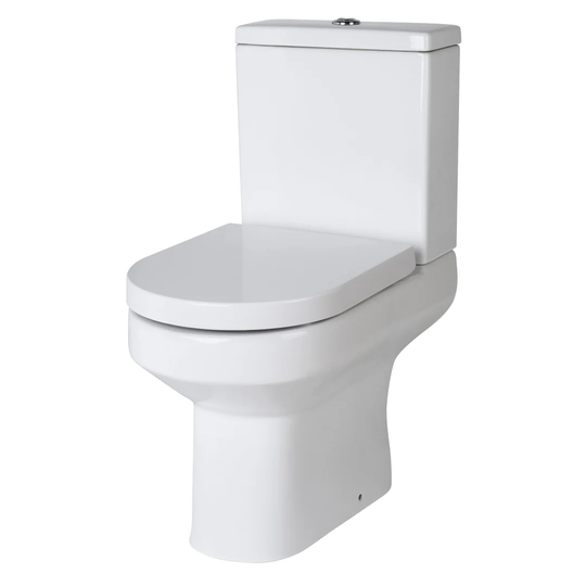 Close Coupled Toilet with Soft Close Seat