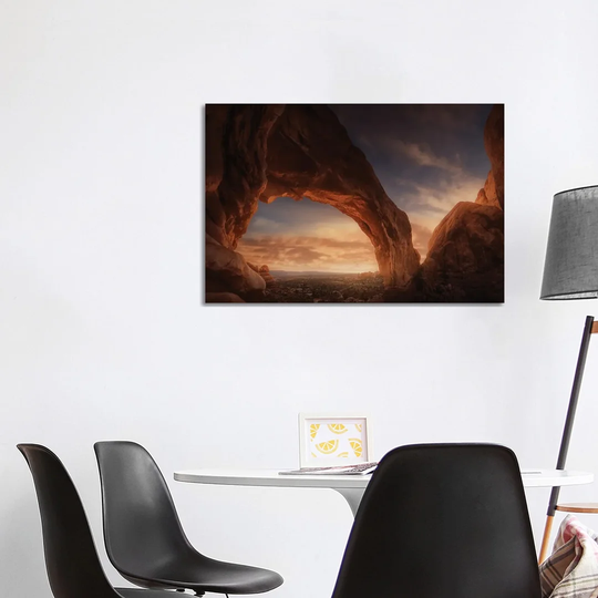 Vineyards by Fiorenzo Carozzi - Wrapped Canvas Photograph