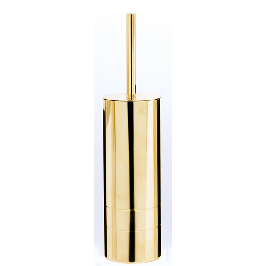 London toilet brush, gold-colored, handle color: gold-colored, stainless steel